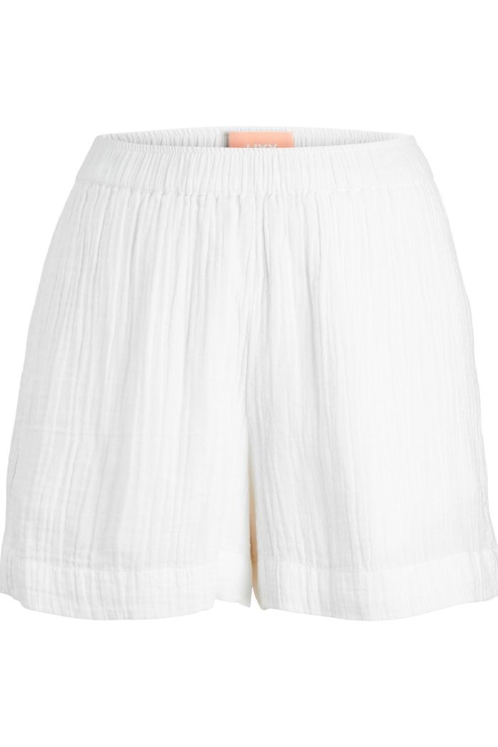 Muslin shorts, white